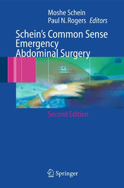 Schein's Common Sense Emergency Abdominal Surgery, Springer, eBook, PDF ...