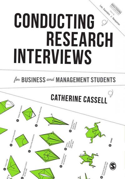 conducting research interviews for business and management students